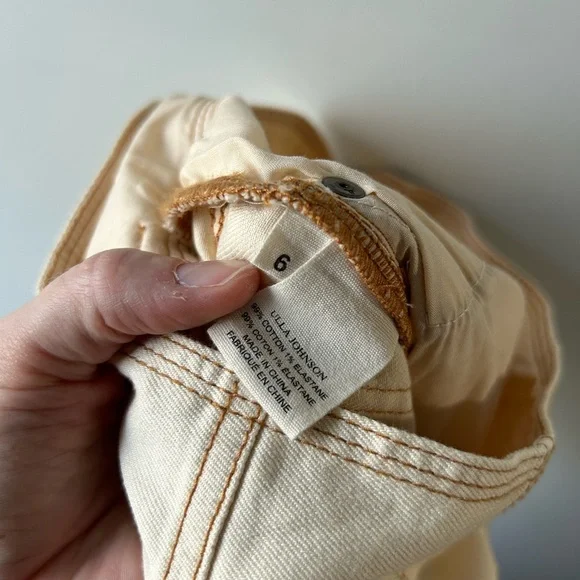 Ulla Johnson beige wide leg pants - Picture 6 of 6